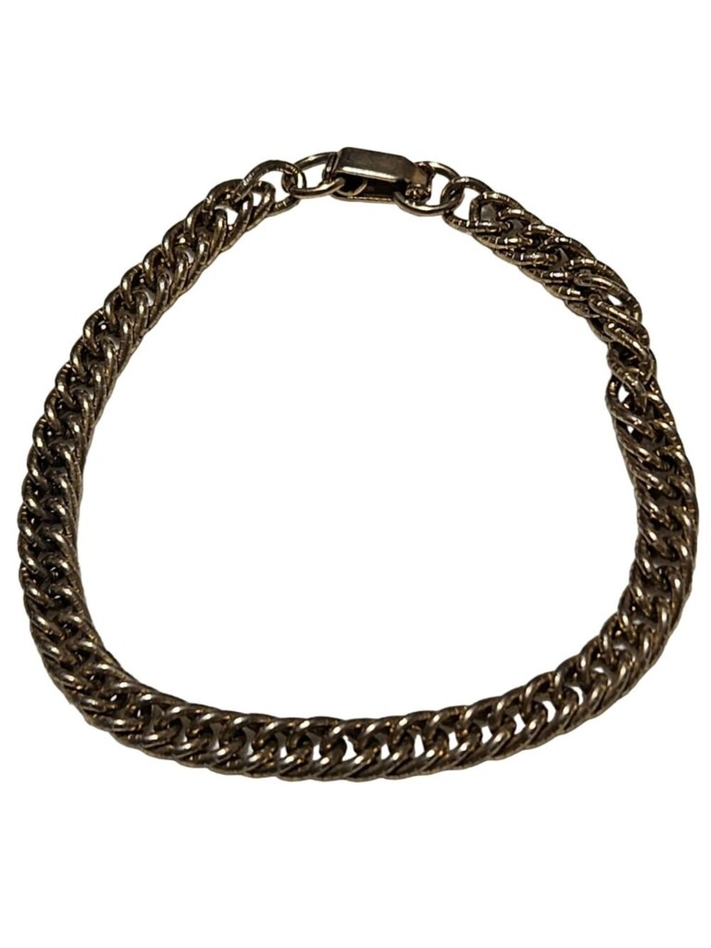 Vintage Chain Link Bracelet Gold Tone Classic Minimalist Fashion Jewelry Women